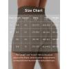 imageYEOREO Women Workout Yoga Shorts 45quot No Front Seam Hidden Scrunch Almiy High Rise Buttery Biker ShortsCoffee