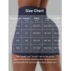 imageYEOREO Women Workout Yoga Shorts 45quot No Front Seam Hidden Scrunch Almiy High Rise Buttery Biker ShortsNavy Blue