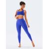 imageYEOREO Hidden Butt Scrunch Womens Workout Leggings Butt Lifting Tummy Control Yoga Pants High Waist Edwine LeggingBlue