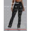imageYEOREO Mini Flare Leggings Womens Workout Butt Lifting Legging Hidden Scrunch Seamless 28quot  30quot Impact Lilliean Yoga PantsBlack