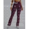 imageYEOREO Mini Flare Leggings Womens Workout Butt Lifting Legging Hidden Scrunch Seamless 28quot  30quot Impact Lilliean Yoga PantsBlack Cherry