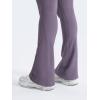 imageYEOREO Mini Flare Leggings Womens Workout Butt Lifting Legging Hidden Scrunch Seamless 28quot  30quot Impact Lilliean Yoga PantsHaze Purple