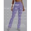 imageYEOREO Mini Flare Leggings Womens Workout Butt Lifting Legging Hidden Scrunch Seamless 28quot  30quot Impact Lilliean Yoga PantsLight Purple