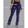 imageYEOREO Mini Flare Leggings Womens Workout Butt Lifting Legging Hidden Scrunch Seamless 28quot  30quot Impact Lilliean Yoga PantsNight Blue