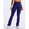 imageYEOREO Mini Flare Leggings Womens Workout Butt Lifting Legging Hidden Scrunch Seamless 28quot  30quot Impact Lilliean Yoga PantsNight Blue