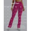 imageYEOREO Mini Flare Leggings Womens Workout Butt Lifting Legging Hidden Scrunch Seamless 28quot  30quot Impact Lilliean Yoga PantsRose Pink