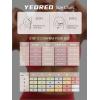 imageYEOREO Halter Sports Bras for Women Strappy Backless Impact Removable Pads Adjustable Deep V Bra Workout Gym Yoga Crop TopRed