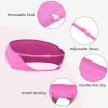 imageYEOREO Women Strapless Bandeau Sports Bra Padded Tube Top Workout Impact Backless Bralette Seamless Gym Yoga Everyday BrasFlower Powder