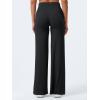 imageYEOREO Workout Leggings Womens No Front Seam Straight Leggings High Waist Buttery Eddiy Gym Yoga PantsBlack