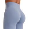 imageYEOREO Workout Leggings Womens No Front Seam Straight Leggings High Waist Buttery Eddiy Gym Yoga PantsGranite Blue