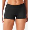 imageYEOREO Women Workout Booty Shorts Low Rise 25quot Impact Scrunch Butt Lifting Biker Gym Hot Shorts Spandex for Yoga RunningBlack