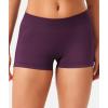 imageYEOREO Women Workout Booty Shorts Low Rise 25quot Impact Scrunch Butt Lifting Biker Gym Hot Shorts Spandex for Yoga RunningBlack Cherry