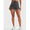 imageYEOREO Women Workout Shorts with Cargo Pockets Bernicy Hidden Scrunch Butt Lifting Contrast Stitching Gym ShortsCoal