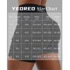 imageYEOREO CoreFlex Women Workout Gym Shorts with Cargo Pockets Hidden Scrunch 36quot 45quot Inseam No Front Seam Biker ShortsBlack