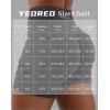 imageYEOREO CoreFlex Women Workout Gym Shorts with Cargo Pockets Hidden Scrunch 36quot 45quot Inseam No Front Seam Biker ShortsDark Grey