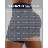 imageYEOREO CoreFlex Women Workout Gym Shorts with Cargo Pockets Hidden Scrunch 36quot 45quot Inseam No Front Seam Biker ShortsNavy