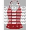 imageYEOREO SoftHue Impact Longline Strappy Top Womens Halter Workout Tank Tops Backless Gym Longline with Adjustable StrapChili Red