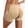 imageYEOREO SoftHue Women Workout Gym Impact Shorts Hidden Scrunch Butt Lifting 25quot36quot45quot6quot Seamless ShortsApricot