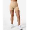 imageYEOREO SoftHue Women Workout Gym Impact Shorts Hidden Scrunch Butt Lifting 25quot36quot45quot6quot Seamless ShortsApricot