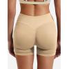 imageYEOREO SoftHue Women Workout Gym Impact Shorts Hidden Scrunch Butt Lifting 25quot36quot45quot6quot Seamless ShortsApricot
