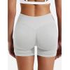 imageYEOREO SoftHue Women Workout Gym Impact Shorts Hidden Scrunch Butt Lifting 25quot36quot45quot6quot Seamless ShortsBeige