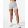 imageYEOREO SoftHue Women Workout Gym Impact Shorts Hidden Scrunch Butt Lifting 25quot36quot45quot6quot Seamless ShortsBeige