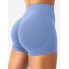 imageYEOREO SoftHue Women Workout Gym Impact Shorts Hidden Scrunch Butt Lifting 25quot36quot45quot6quot Seamless ShortsGraphite