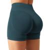 imageYEOREO SoftHue Women Workout Gym Impact Shorts Hidden Scrunch Butt Lifting 25quot36quot45quot6quot Seamless ShortsNavy
