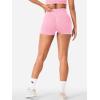 imageYEOREO SoftHue Women Workout Gym Impact Shorts Hidden Scrunch Butt Lifting 25quot36quot45quot6quot Seamless ShortsPink