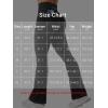 imageYEOREO CoreFlex Women Workout Mini Flare Leggings with Pockets Hidden Scrunch Cargo Gym Casual DenimLook Yoga PantsBlack