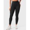 imageYEOREO CoreFlex Women Workout Leggings with Pockets Scrunch Butt Lifting Gym Cargo DenimLook Yoga JeggingsBlack