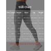 imageYEOREO CoreFlex Women Workout Leggings with Pockets Scrunch Butt Lifting Gym Cargo DenimLook Yoga JeggingsDark Gray