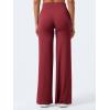 imageYEOREO Workout Leggings Womens No Front Seam Straight Leggings 29quot  315quot  33quot High Waist Buttery Eddiy Gym Yoga PantsAncora Red
