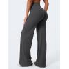 imageYEOREO Workout Leggings Womens No Front Seam Straight Leggings 29quot  315quot  33quot High Waist Buttery Eddiy Gym Yoga PantsDark Gray