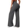 imageYEOREO Workout Leggings Womens No Front Seam Straight Leggings 29quot  315quot  33quot High Waist Buttery Eddiy Gym Yoga PantsDark Gray