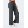 imageYEOREO Workout Leggings Womens No Front Seam Straight Leggings 29quot  315quot  33quot High Waist Buttery Eddiy Gym Yoga PantsDark Gray