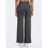 imageYEOREO Workout Leggings Womens No Front Seam Straight Leggings 29quot  315quot  33quot High Waist Buttery Eddiy Gym Yoga PantsDark Gray