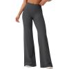 imageYEOREO Workout Leggings Womens No Front Seam Straight Leggings 29quot  315quot  33quot High Waist Buttery Eddiy Gym Yoga PantsDark Gray