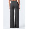 imageYEOREO Workout Leggings Womens No Front Seam Straight Leggings 29quot  315quot  33quot High Waist Buttery Eddiy Gym Yoga PantsDark Gray