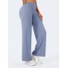 imageYEOREO Workout Leggings Womens No Front Seam Straight Leggings 29quot  315quot  33quot High Waist Buttery Eddiy Gym Yoga PantsGranite Blue