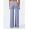 imageYEOREO Workout Leggings Womens No Front Seam Straight Leggings 29quot  315quot  33quot High Waist Buttery Eddiy Gym Yoga PantsGranite Blue