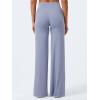 imageYEOREO Workout Leggings Womens No Front Seam Straight Leggings 29quot  315quot  33quot High Waist Buttery Eddiy Gym Yoga PantsGranite Blue