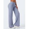 imageYEOREO Workout Leggings Womens No Front Seam Straight Leggings 29quot  315quot  33quot High Waist Buttery Eddiy Gym Yoga PantsGranite Blue