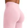 imageYEOREO Workout Leggings Womens No Front Seam Straight Leggings 29quot  315quot  33quot High Waist Buttery Eddiy Gym Yoga PantsLight Pink