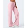 imageYEOREO Workout Leggings Womens No Front Seam Straight Leggings 29quot  315quot  33quot High Waist Buttery Eddiy Gym Yoga PantsLight Pink
