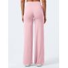 imageYEOREO Workout Leggings Womens No Front Seam Straight Leggings 29quot  315quot  33quot High Waist Buttery Eddiy Gym Yoga PantsLight Pink