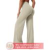 imageYEOREO Workout Leggings Womens No Front Seam Straight Leggings 29quot  315quot  33quot High Waist Buttery Eddiy Gym Yoga PantsLight Sand