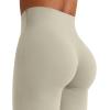 imageYEOREO Workout Leggings Womens No Front Seam Straight Leggings 29quot  315quot  33quot High Waist Buttery Eddiy Gym Yoga PantsLight Sand