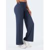 imageYEOREO Workout Leggings Womens No Front Seam Straight Leggings 29quot  315quot  33quot High Waist Buttery Eddiy Gym Yoga PantsNavy Blue