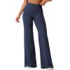 imageYEOREO Workout Leggings Womens No Front Seam Straight Leggings 29quot  315quot  33quot High Waist Buttery Eddiy Gym Yoga PantsNavy Blue